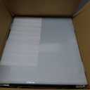 12 Pack Shoe Storage Bins, Clear Plastic Stackable Shoe Organizer for Closet, Space Saving Foldable Shoe Rack, Shoe Box Sneaker Holder Container, Black Frame