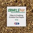 10LB USA Made Kraft Crinkle Paper Filler | Great Shredded Paper For Gift Baskets, Shipping Packages, Gift Box Filler, Basket Filler, Birthdays, Weddings, Anniversaries | Kraft Crinkle Shred