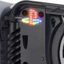 eXtremeRate 7 Colors 40 Effects RGB Rainbow Logo LED Kit for PS5 Console (2020 CFI-1 Series), Illuminated Lighting Decoration Logo LED Board for PS5 Disc & Digital Edition Console