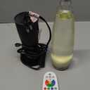 17 Colors LED Liquid Motion Lamps with Remote: 16 Inch Color Changing Lamp Black Night Light for Kids Adults, Relaxing Table lamp Nightlight for Bedroom Office Decor Christmas Thanksgiving Day Gifts (White)