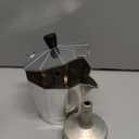 IMUSA USA B120-42V Aluminum Espresso Stovetop Coffeemaker 3-Cup, Silver (Pack of 1)