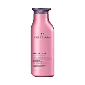 Pureology Smooth Gloss Shampoo - Sulfate-Free Shampoo For Frizz Control & Humidity Protection, Adds Hair Shine, For Frizz-Prone, Color-Treated Hair, Vegan (9 Fl Oz (Pack of 1))