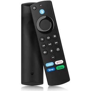 Replacement Voice Remote Control Compatible with Fire Smart TV Stick(2nd/3rd Gen/Lite/4K Max/Cube), for FireStick smart TV 4K(1st/2nd Gen), Smart TVs 3rd Gen N0t for Samsung-TVs