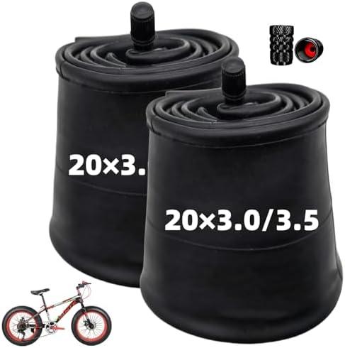 20x4.0 Fat Tubes 20x3.0/3.5 Fat Tire Tube 20x3.5/4.0 Bike Tube 20x4.0/4.5 Heavy Duty Tire Tubes for 20” Electric Bike Fat Beach Bike 1Pack 
