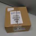 Kitchentoolz 32 oz Glass Pump Bottle with Stainless Steel Pump, Funnel, and Lids - Black