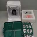 Happy Birdy Smart Bird Feeder with Camera - 2.5K HD Video, Wild Bird Feeder with Wall Mount & Pole Strap Kit, Free AI App IDs 10K+ Birds, Solar Power Panels, Infrared Night Vision, Weatherproof IP67