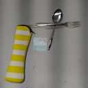 4 PC Reusable Utensil Set, Spoon, Fork, & Knife Included In Bag