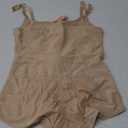 FeelinGirl Faja Body Shaper for Women Tummy Control Postpartum Shapewear Bodysuit Full Bust Bodysuits With Zipper (Large, Beige)