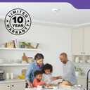 Kidde Smoke & Carbon Monoxide Detector, AA Battery Powered, Voice Alerts, LED Warning Light Indicators, 30CUDR-V (1 Pack)