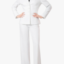 Marycrafts Women's Business Outfit Blazer Wide Leg Pant Suits Set for Work, Size 8
