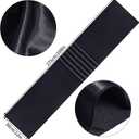 12 Pack Satin Table Runner 12 x 108 Inch Long Satin Table Runner for for Christmas, Birthday Parties, Banquets, Graduations, Engagements (Black)