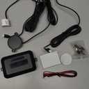 Motoforti Universal Car Auto Vehicle Reverse Backup Radar System Reverse Parking Sensors Alarm Buzzer Reminder Distance Detection Dark Blue 2 Parking Sensors