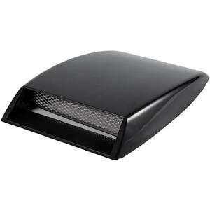 Universal Car Decorative Air Flow Intake Hood Scoop Bonnet Vent Sticker Cover Hood (Black)