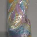 BERON Rainbow Wig Short Curly Wig Women Girl's Synthetic Wigs Rainbow Wigs with Bangs Hairnet Included