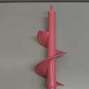 4x12 Inch Auger Drill Bit for Planting - Heavy Duty Garden Tools Auger Drill Bit for Planting Bulbs, Flowers, and Trees