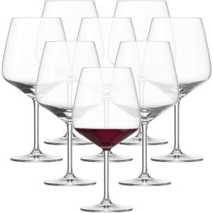 Wine, Host Crystal Glass, 26 Ounce Burgundy (Set of 8), Clear