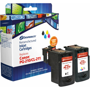Data Products Remanufactured Inkjet Cartridges Canon PG-210/CL-211 Combo Pack