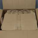 vanhel 120 pack Kraft Paper bags with Handles,Assorted Sizes Gift Bags Bulk Kraft Paper Bags, Weeding,Birthday, Favor,Party,Retail Merchandise Bags, Brown
