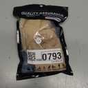 Thigh High 20-32 mmHg Compression Stocking Toeless Compression Socks for women & men circulation with Silicone Dot Band (2X-Large (1 Pair), Beige)