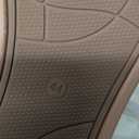 HARENCE Sandals for Women Wedge Slides: Comfortable Summer Beach Platform Shoes with Flowers Dressy Memory Foam Slip On Slide Sandals, Size 44