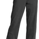 SANTINY 31"/33"/35" Women's Tall Cotton Sweatspants Yoga Lounge Casual Pants Open Bottom Sweat Pants for Women with Pockets (Large, Charcoal)