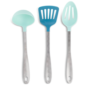Thyme & Table Blue Kitchen Utensils, 3-Piece Set