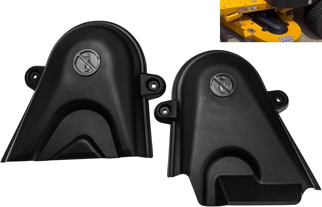 604337 604338 LH & RH Pulley Covers Compatible with Hustler Raptor and Raptor Limited Models