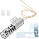 WB2X9154 Oven Burner Igniter Fit for GE Round Gas Range Igniter Replacement Parts Replace# AP2014008 EAP243425 300259 WB00X6640