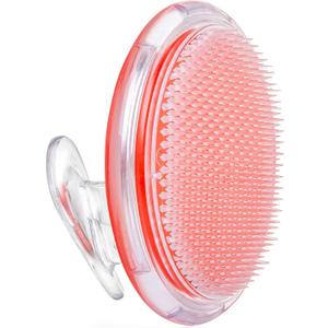 Dylonic Exfoliating Brush for Ingrown Hair and Razor Bump Prevention - Gentle Pre-Shave Exfoliator for Silky Smooth Skin on Face, Legs, Bikini Line - Ideal Orange, 4x3-Inch (1pk Orange)