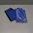 LotFancy Face Ice Pack Wrap for TMJ, Wisdom Teeth, with 4 Reusable Hot Cold Therapy Gel Packs, Pain Relief for Head, Oral and Facial Surgery, Dental Implants, Blue (Blue(one Size Fits Most))