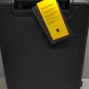 LEVEL8 Hard Shell Carry on Luggage Airline Approved, Carry-on Suitcases with Wheels, Lightweight Luminous Textured Hardside Travel Bag with Tsa Lock, 20 Inch, Black