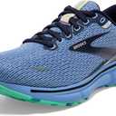 Brooks Women's Ghost 15 Neutral Running Shoe - Vista Blue/ Peacoat/ Linen - 11.5 Medium