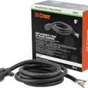 Replacement 7-Way RV Blade with 8' Wires (Trailer Side, Packaged)