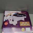 Headband Magnifying Glass with Light, Rechargeable Head Magnifying Glasses 1X to 14X, Magnifier Headset with 6 Detachable Lens, Hands Free Head Mount Magnifier for Close Work Jewelry Crafts