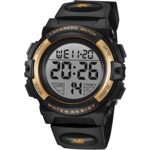 Kids Watch,Boys Watch for 3-15 Year Old Boys,Digital Sport Outdoor Multifunctional Chronograph LED 50 M Waterproof Alarm Calendar Analog Watch for Children with Silicone Band,Kids Gift