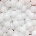 MoonxHome Ball Pit Balls for Toddlers, BPA Free Crush Proof Plastic Toy Balls for Ball Pit, Children's Pool Water Toys, Macaron Ocean Balls for Play Tent 2.15 Inch Pack of 100