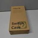 Younik Switch 2 Case Compatible with NS Switch 2 (2025), Carrying Case with 19 Game Card Slots, 4 in 1 Switch 2 Accessories Includes Shoulder Strap, Wrist Strap & Stickers (Purple)