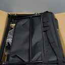 YSIATN Collapsible Folding Wagon Cart with Tailgate - 300lbs Heavy Duty Foldable Utility Wagon and Brake Wheels - 100L Lightweight Grocery Wagons for Shopping Camping Sports Garden, Black