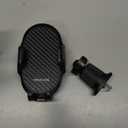 Miracase Phone Holders for Your Car with Metal Hook Clip, Air Vent Cell Phone Stand Car Mount, Universal Automobile Cradle for Garmin GPS Fit iPhone Android and All Smartphones, Dark Black (1 Pack)