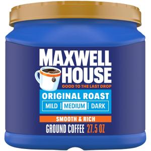 Maxwell House 27.5oz Ground Coffee Medium Original Roast (EXP 10/19/26)