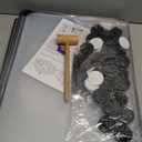 12 Panels Transparent Small Animals Playpen,48" x 24" x 16" Portable Pet Playpen,Plastic Enclosure,Puppy Play Pen for Indoors Outdoor Pet Fence for Guinea Pigs,Bunny,Ferrets,Hamsters,Hedgehogs