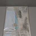 Coastal Beach Picture Wall Art: Beach Theme Window Canvas Art Prints Seascape Artwork Small Size for Bathroom (16 x12 x 1 Panel): Posters & Prints