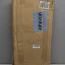 Extra Wide 26in Wooden Step Stool, Heavy Duty One Step Stool for Adults and Seniors, Holds Up to 550 lbs, Reinforced Cross Bar, Non-Skid Surface, Multipurpose Use for Kitchen, Bathroom, Bedroom (Warm Acacia)