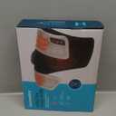 Homedics Vibration Heated Shoulder Massager Wrap, Comfort Pro Elite, Soft Fabric, Tension Relief, 2 Speeds & Styles, Long, NMS-450H