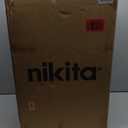 Nikita Paper Shredder | Cross-Cut 18-Sheet Heavy-Duty Shredder for Home Office Use | Ultra-Quiet Operation, Easy-Empty Clear Wastebasket, Shreds Credit Cards, Staples & CDs | ETL Certified