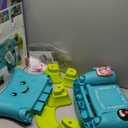 Fisher-Price Toddler Learning Toy Laugh & Learn Smart Stages Chair with Music Lights & Activities for Infants Ages 1+ Years, Teal (Multicolor)