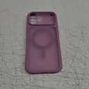 TOCOL for 17 ProMax Case, Full Camera Protection, Built-in Magnetic Ring, Compatible with Magsafe Charger, Translucent Matte Phone Case for 17 ProMax 6.9 inch (Lilac Purple)