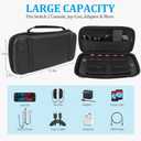 Carrying Case Accessories Kit for Nintendo Switch 2(2025), Kit with Protective Hard Shell Portable Travel Carry bag,Screen Protectors,Game Card Case and Thumb Caps