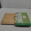 Joy&Grace Appliance Slider for Kitchen Appliances 360 Rolling Sliding Tray for Coffee Maker Countertop, Bamboo Coffee Pot Slider Rolling Tray (Natural, Medium 14.5" x 10")