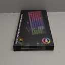 Wireless Keyboard and Mouse Combo, RGB Backlit, Rechargeable & Light Up Letters, Full-Size, Soft Typing, Sleep Mode, 2.4GHz Quiet Keyboard Set for Mac, Windows, Laptop, PC, Trueque (Matte Black)